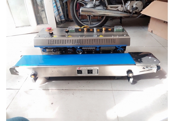 Máy hàn miệng túi liên tục có in hạn sử dụng SFR-980