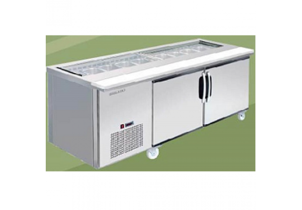 Bàn lạnh salad sanwich berjaya BS2D/SSC6/C-BS2D/SSCF6/Z