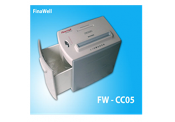Máy hủy giấy, hủy tài liệu FINAWELL CC05